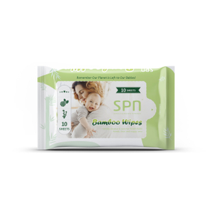 Babyservietter til sensitiv hud med 100 % plantebaserede fibre, allergivenlige 