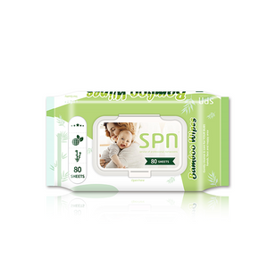Natuurlijke bamboe babydoekjes 80-100 stks